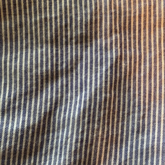 American Eagle Outfitters pin striped lace button shirt Large We're the Millers - Picture 8 of 16